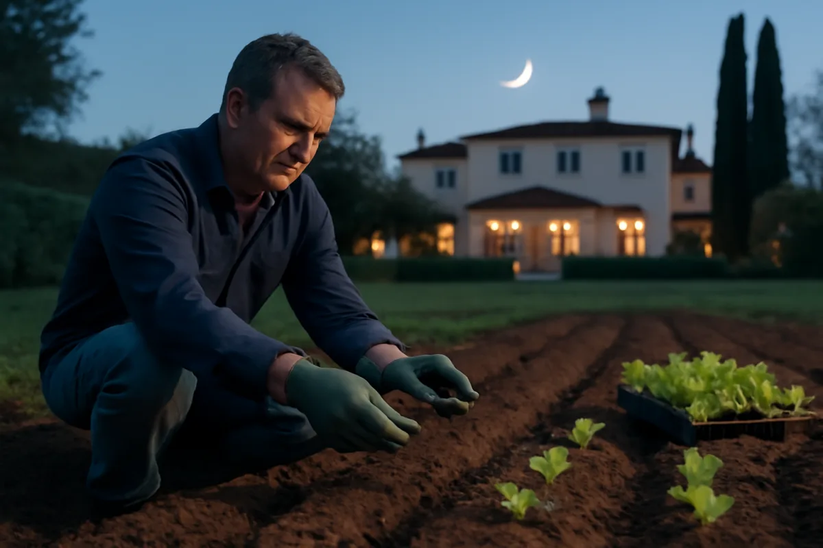 Semina dell’insalata con luna crescente: il motivo per cui molti orticoltori la preferiscono