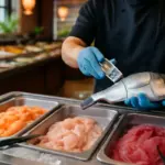 Pesce crudo nei buffet asiatici come viene gestito: garanzie di freschezza da conoscere per sicurezza a tavola