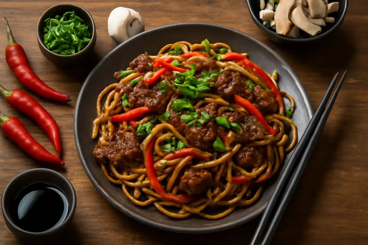 Noodles saltati alla mongola: la combinazione di ingredienti che esalta davvero il gusto