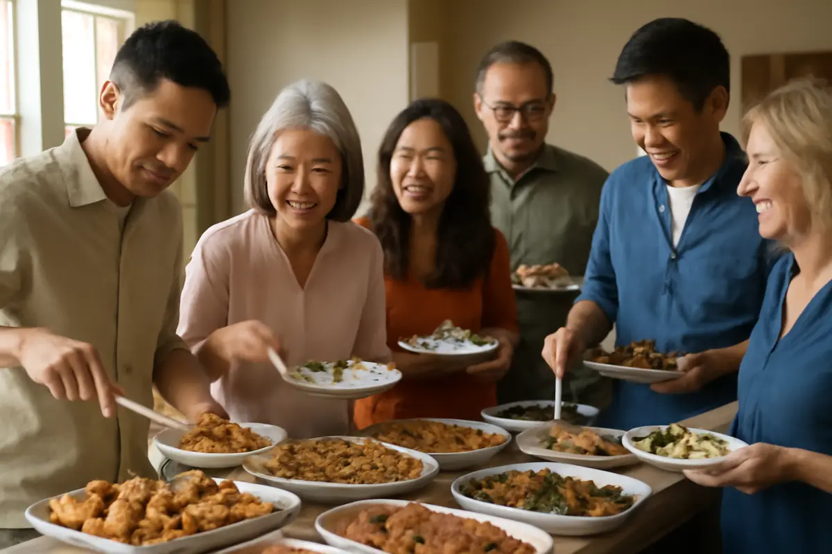 Cucina asiatica e convivialità: perché scegliere un buffet per celebrare ricorrenze familiari Benefici pratici apprezzati dagli invitati