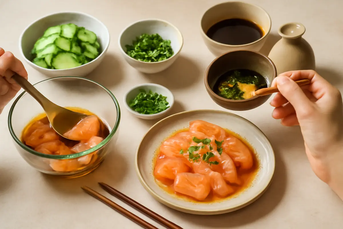 Cosa significa marinare negli antipasti asiatici? Tecnica spiegata e idee per antipasti delicati ma sfiziosi