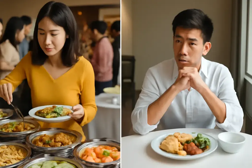 Buffet esclusivo o menu fisso per una festa asiatica? I pro e contro che aiutano a decidere con sicurezza
