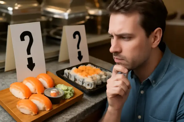Vero sushi giapponese o rivisitato? Come riconoscere la differenza ai buffet locali