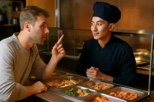 Cosa chiedere al personale del buffet asiatico? Domanda utile per scoprire novità fuori menu