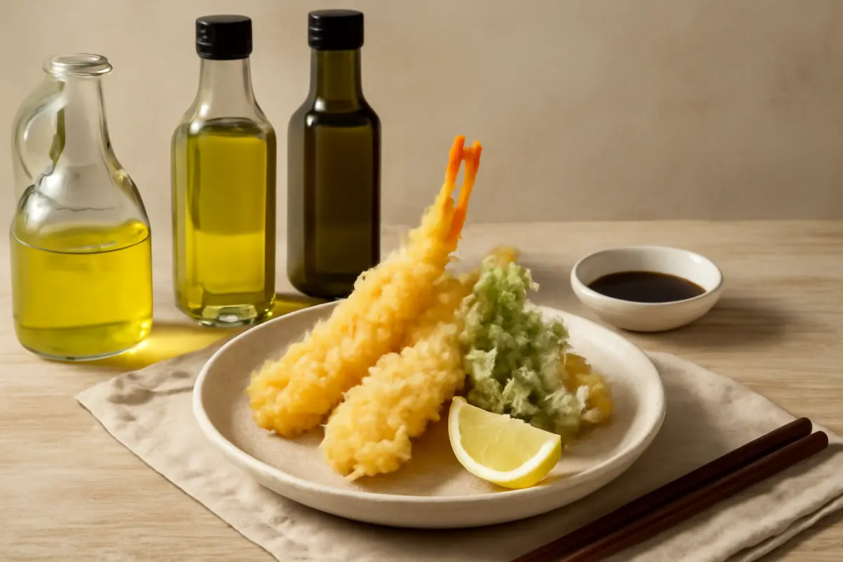 Tempura giapponese: come scegliere l’olio più adatto per una frittura leggera e croccante