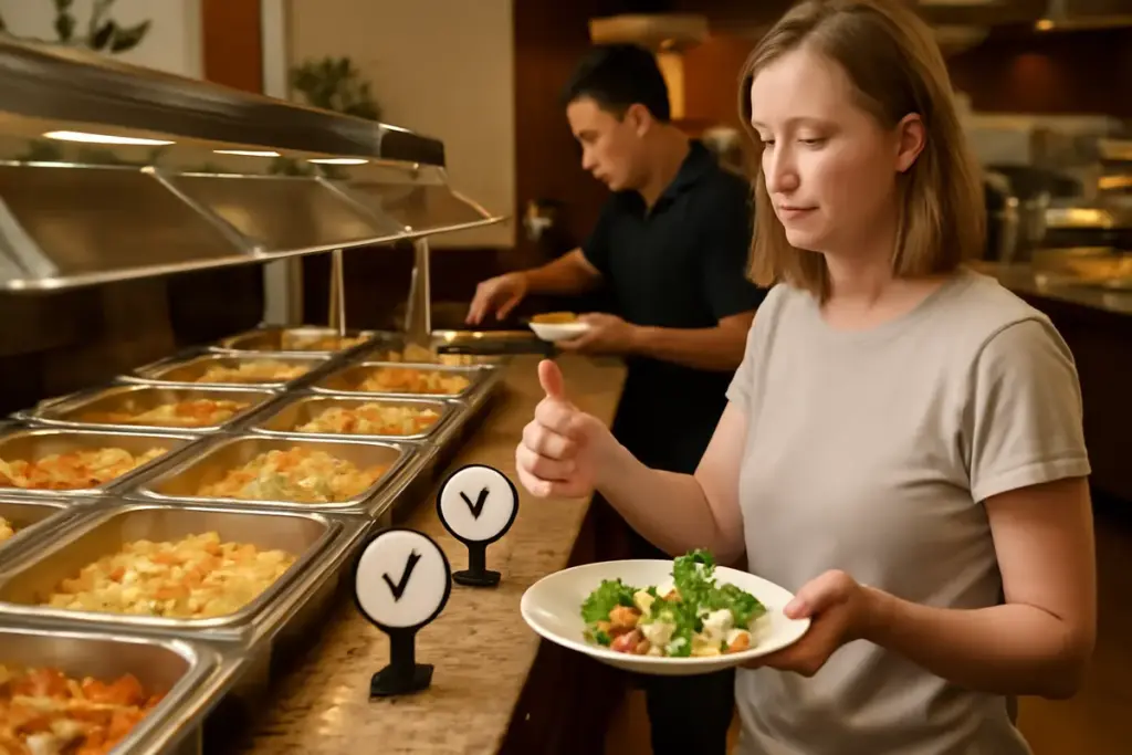 Come evitare di sprecare cibo al buffet asiatico: piccoli accorgimenti che fanno la differenza