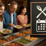 Durante quali giorni la varietà di piatti è maggiore nei buffet asiatici? Scelta intelligente per accontentare tutti