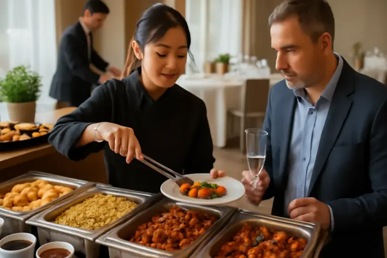 Cucina asiatica e catering per eventi: quali servizi sono inclusi oltre al buffet?