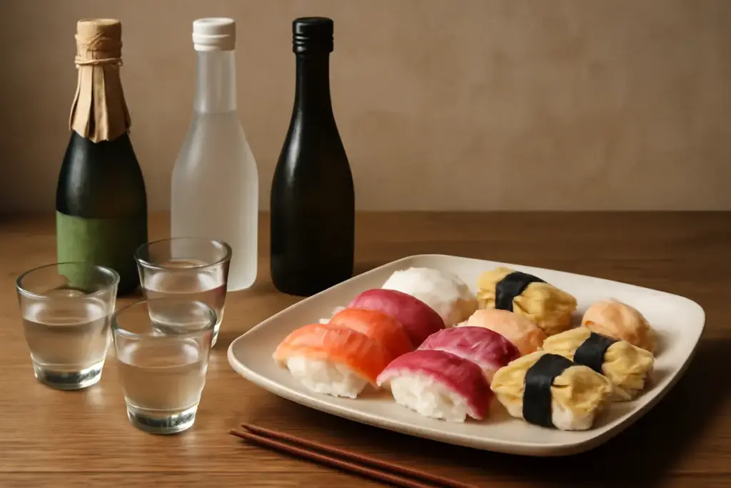 Quali tipologie di sake accompagnano meglio il sushi? Scelte da provare almeno una volta