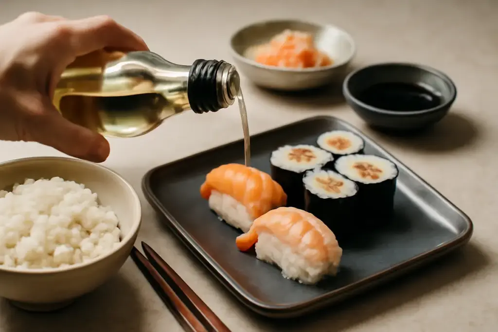 A cosa serve davvero l’aceto di riso nel sushi? Il piccolo dettaglio che incide sul sapore finale