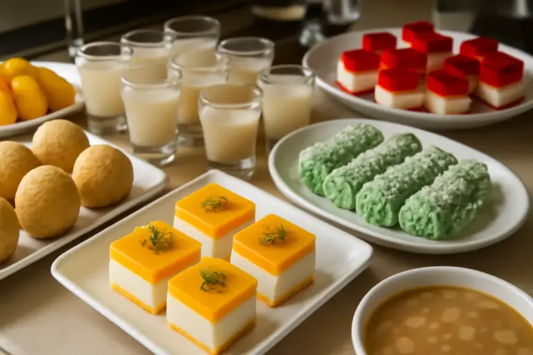 Varietà di dessert asiatici nei buffet italiani: golosità da non trascurare a fine pasto