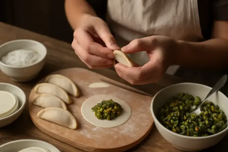 Gyoza ripieni di verdure: come sigillarli perfettamente per non perdere il sapore durante la cottura